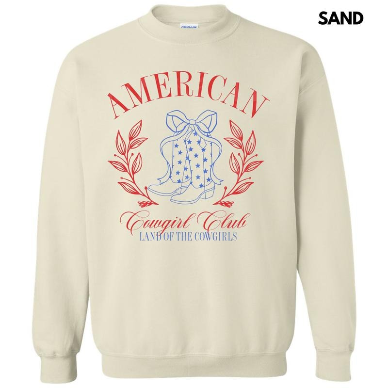 American Cowgirl Club Sweatshirt