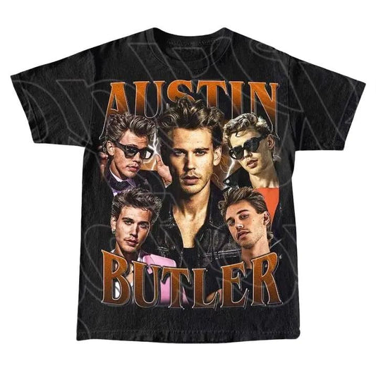 Austin Butler Vintage T-Shirt, Gift For Fans T-Shirt, Movie shirt