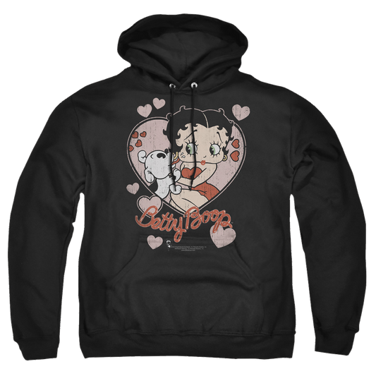 Betty Boop Classic Kiss - Pullover Hoodie