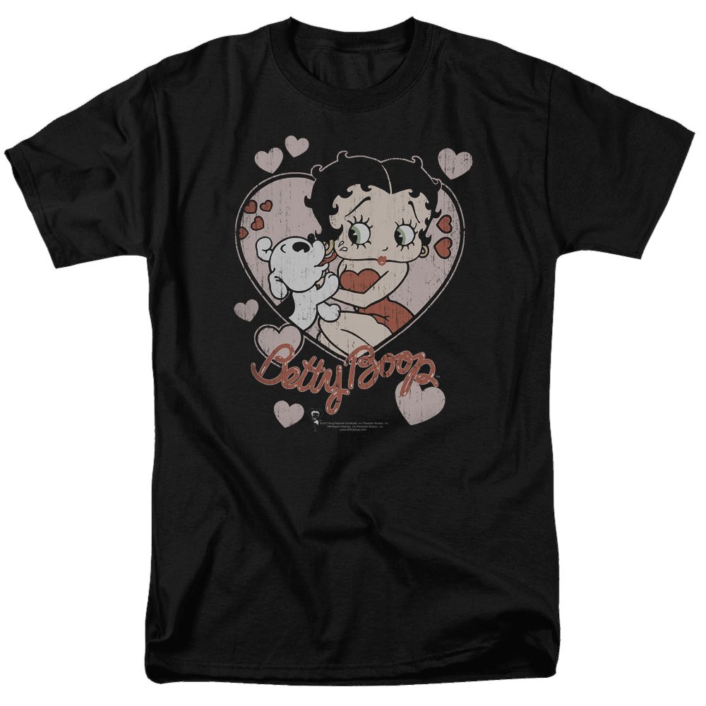 Betty Boop Classic Kiss - Men's Regular Fit T-Shirt