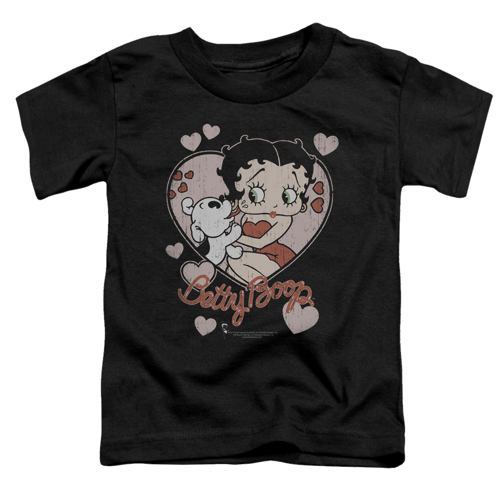 Betty Boop Classic Kiss - Toddler T-Shirt
