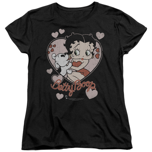 Betty Boop Classic Kiss - Women's T-Shirt Style001
