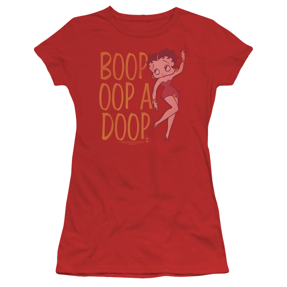 Betty Boop Classic Oop - Juniors T-Shirt
