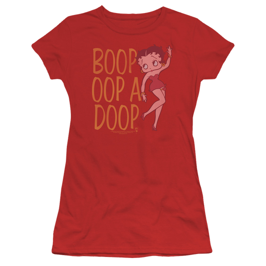 Betty Boop Classic Oop - Juniors T-Shirt