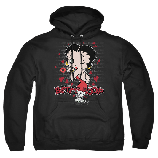 Betty Boop Classic Kiss - Pullover Hoodie Style001