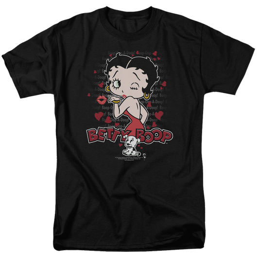 Betty Boop Classic Kiss - Men's Regular Fit T-Shirt Style001