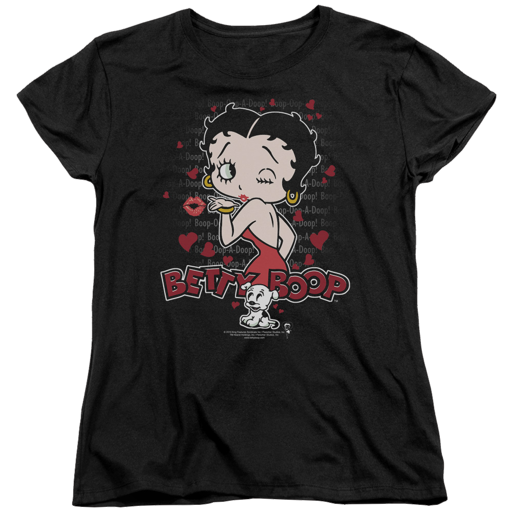 Betty Boop Classic Kiss - Women's T-Shirt