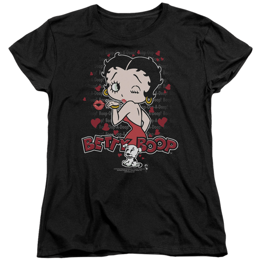 Betty Boop Classic Kiss - Women's T-Shirt