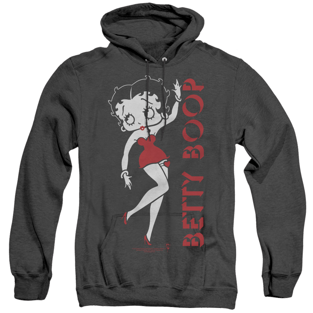 Betty Boop Classic - Heather Pullover Hoodie Style001