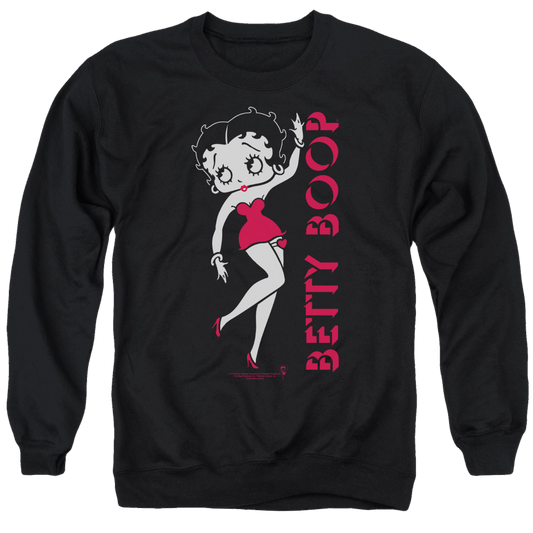 Betty Boop Classic - Men's Crewneck Sweatshirt Style001