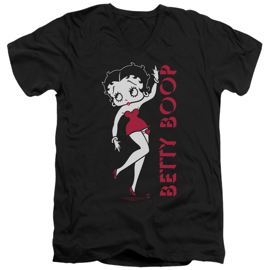 Betty Boop Classic - Men's V-Neck T-Shirt Style001