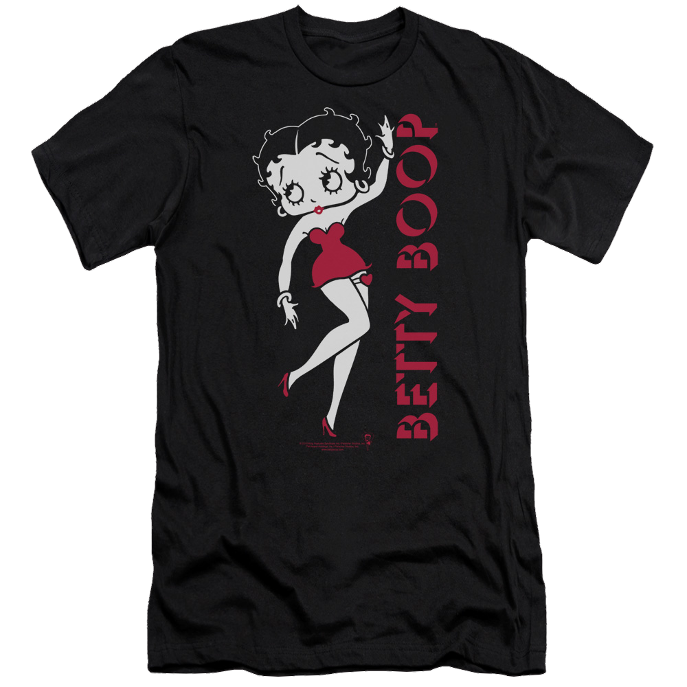 Betty Boop Classic - Men's Premium Slim Fit T-Shirt Style001