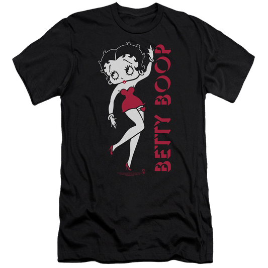 Betty Boop Classic - Men's Premium Slim Fit T-Shirt Style001