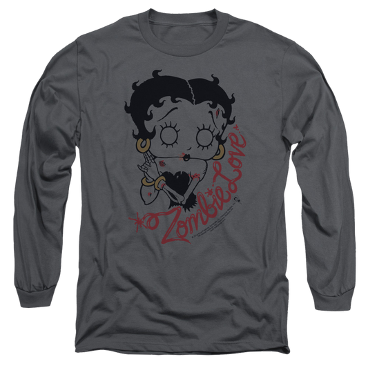 Betty Boop Classic Zombie - Men's Long Sleeve T-Shirt