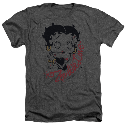 Betty Boop Classic Zombie - Men's Heather T-Shirt