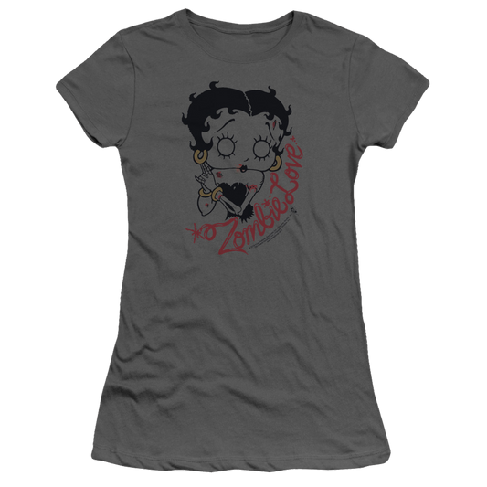 Betty Boop Classic Zombie - Juniors T-Shirt