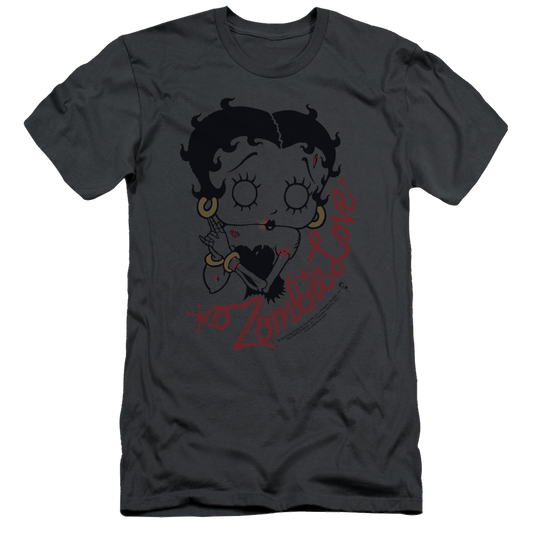 Betty Boop Classic Zombie - Men's Slim Fit T-Shirt