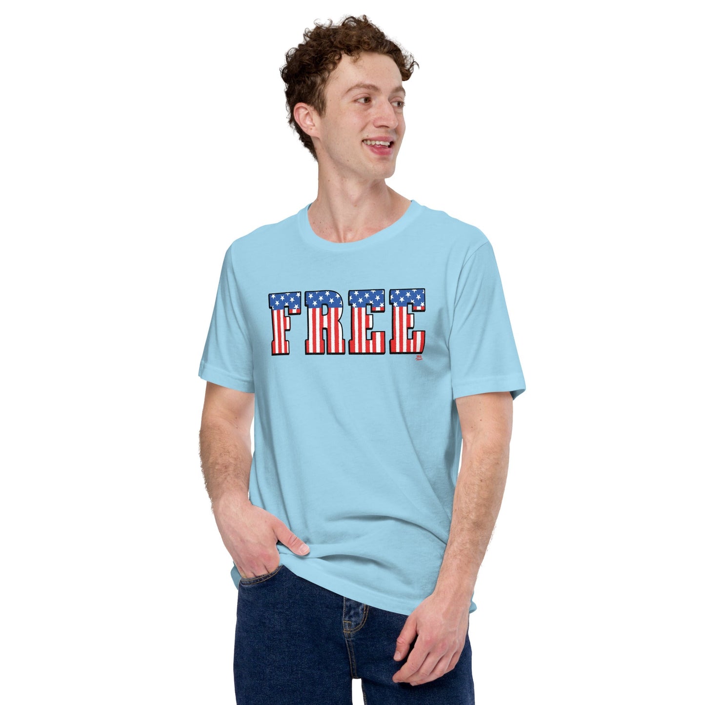 America Free Soft Style T-Shirt
