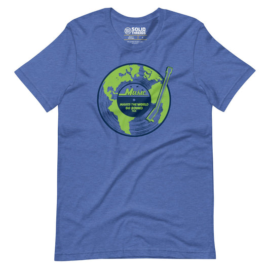 Music Makes The World Go Round Soft Style T-Shirt