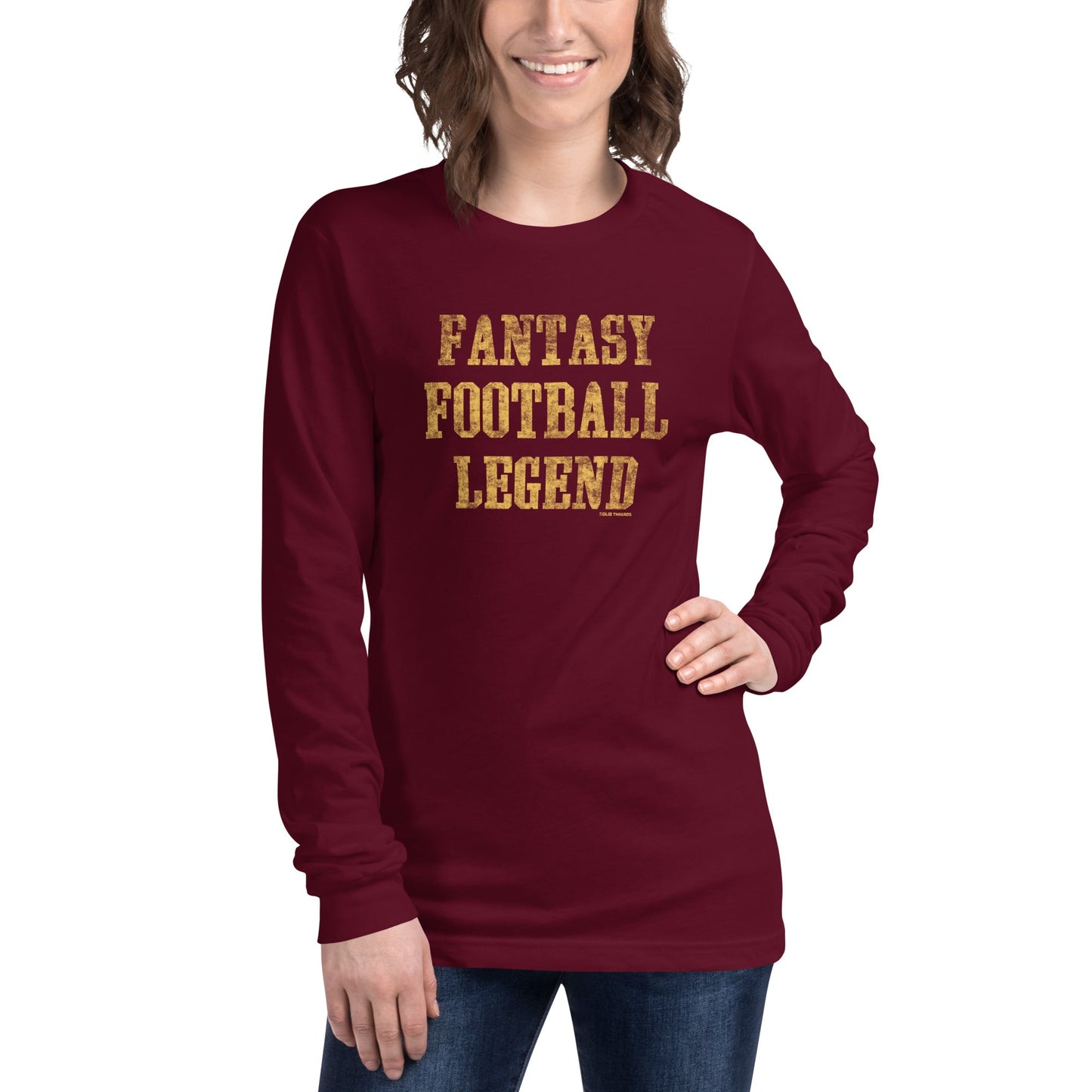 Unisex Fantasy Football Legend Long Sleeve T-Shirt
