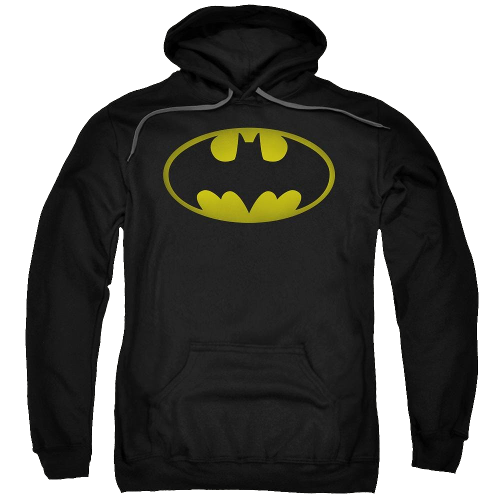 Batman Washed Bat Logo - Pullover Hoodie
