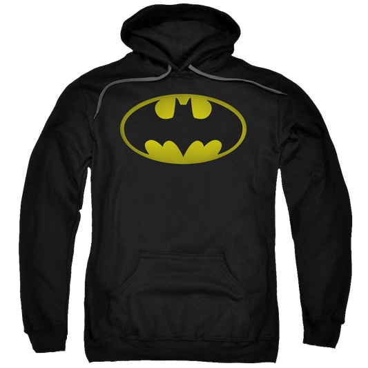 Batman Washed Bat Logo - Pullover Hoodie