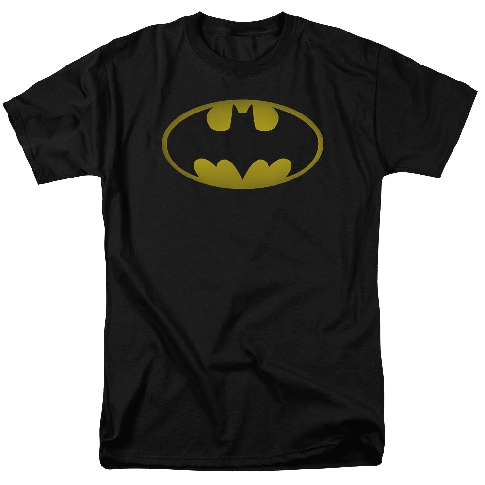 Batman Washed Bat Logo - Men's Regular Fit T-Shirt