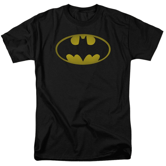 Batman Washed Bat Logo - Men's Regular Fit T-Shirt