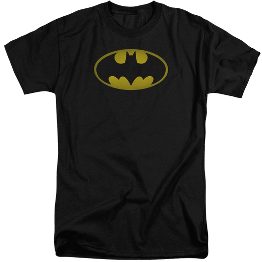Batman Washed Bat Logo - Men's Tall Fit T-Shirt