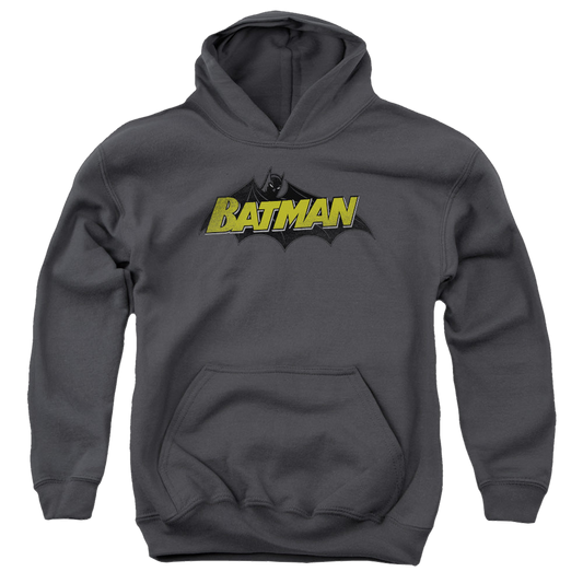 DC Batman Classic Comic Logo - Youth Hoodie