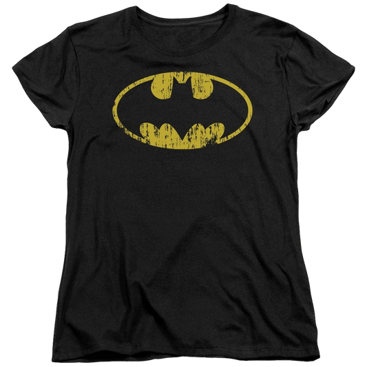 Batman Classic Logo Distressed - Women's T-Shirt