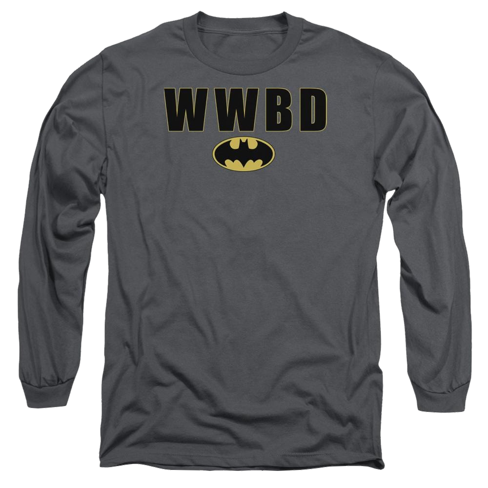 Batman Wwbd Logo - Men's Long Sleeve T-Shirt