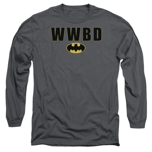 Batman Wwbd Logo - Men's Long Sleeve T-Shirt