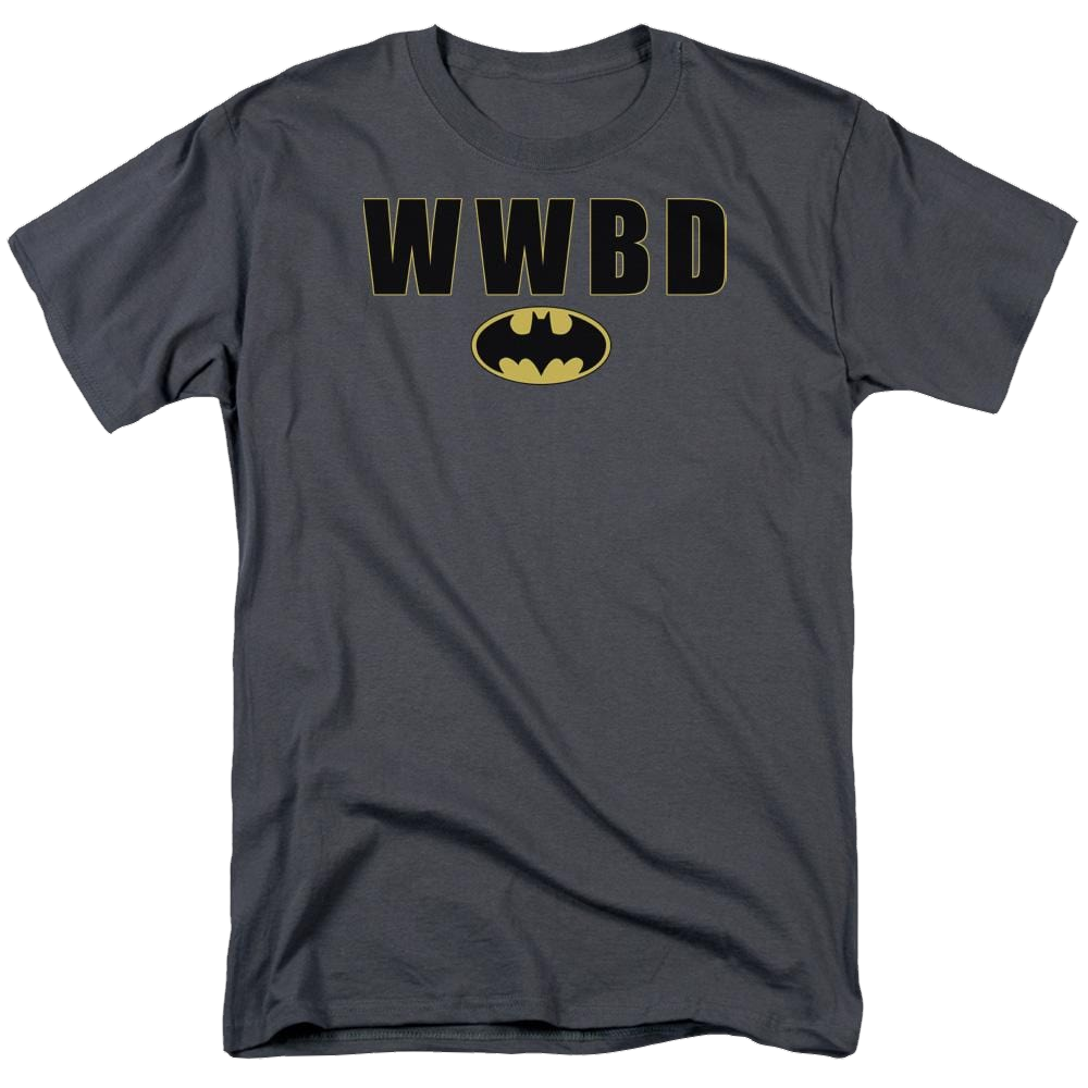 Batman Wwbd Logo - Men's Regular Fit T-Shirt