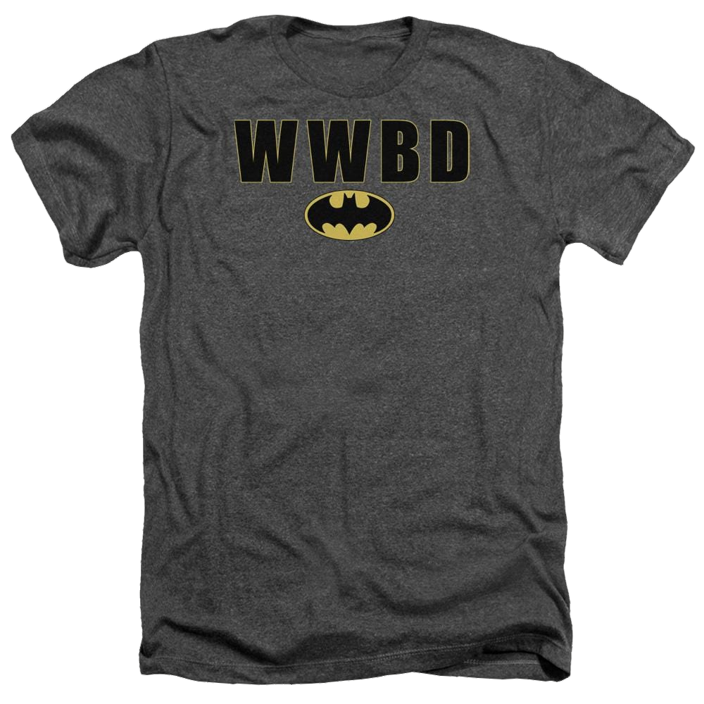 Batman Wwbd Logo - Men's Heather T-Shirt