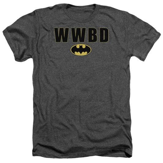 Batman Wwbd Logo - Men's Heather T-Shirt