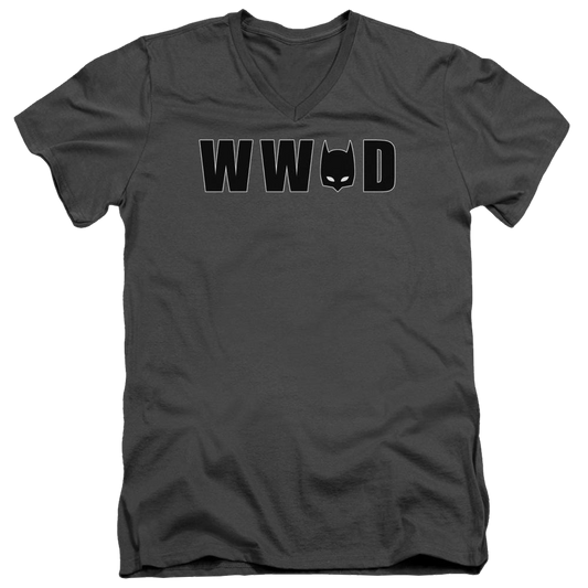 Batman Wwbd Mask - Men's V-Neck T-Shirt