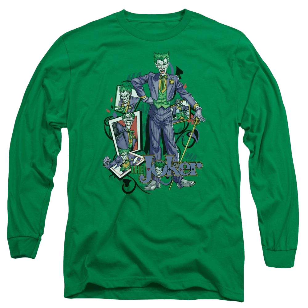 Batman Wild Cards - Men's Long Sleeve T-Shirt
