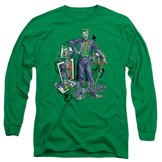 Batman Wild Cards - Men's Long Sleeve T-Shirt