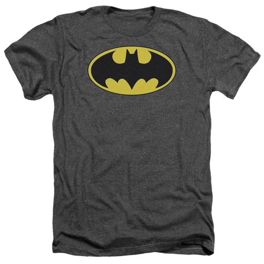 Batman Classic Bat Logo - Men's Heather T-Shirt