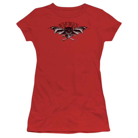 Batman Wings Of Wrath - Juniors T-Shirt