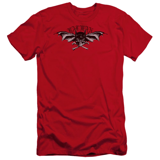 Batman Wings Of Wrath - Men's Premium Slim Fit T-Shirt