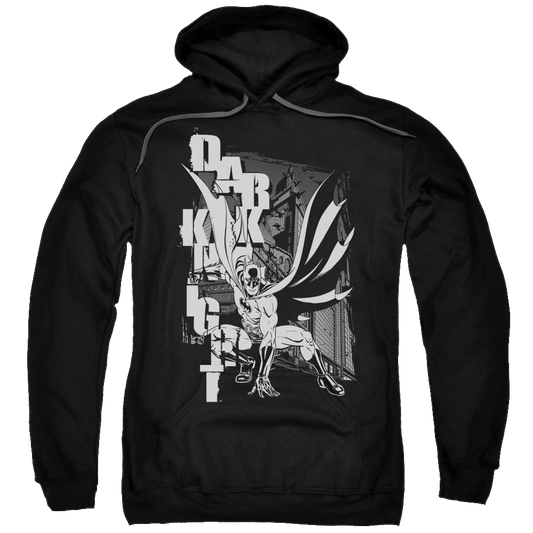 Batman Vertical Letters - Pullover Hoodie