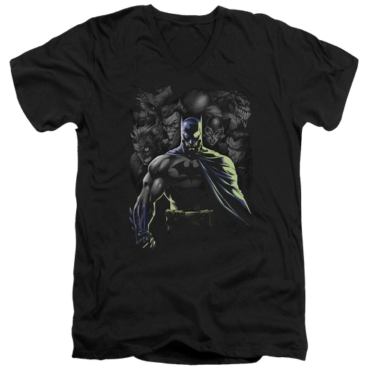 Batman Villains Unleashed - Men's V-Neck T-Shirt
