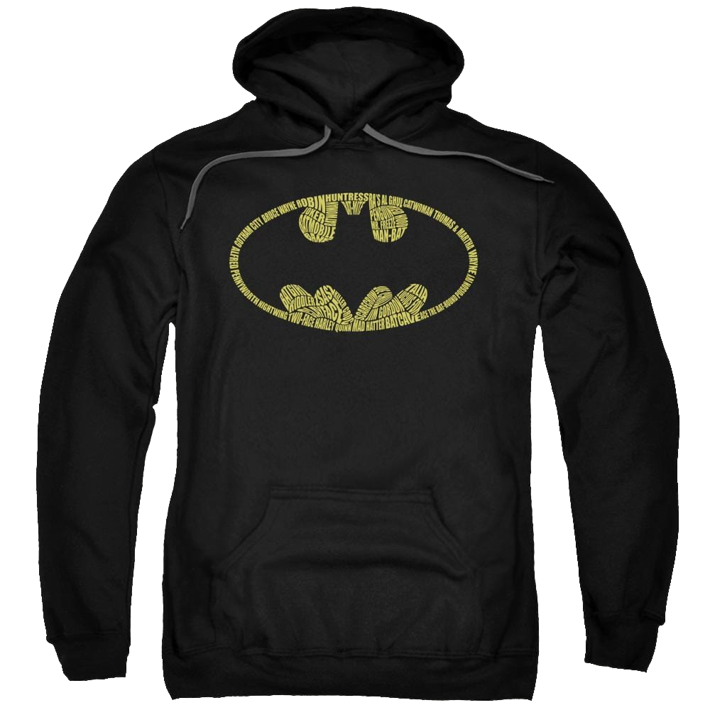 Batman Word Logo - Pullover Hoodie
