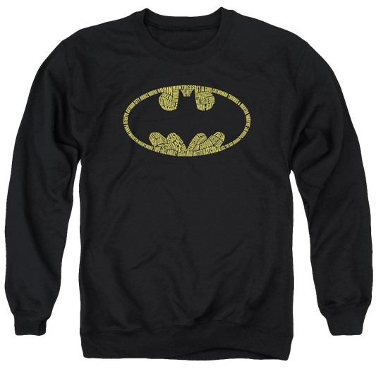 Batman Word Logo - Men's Crewneck Sweatshirt