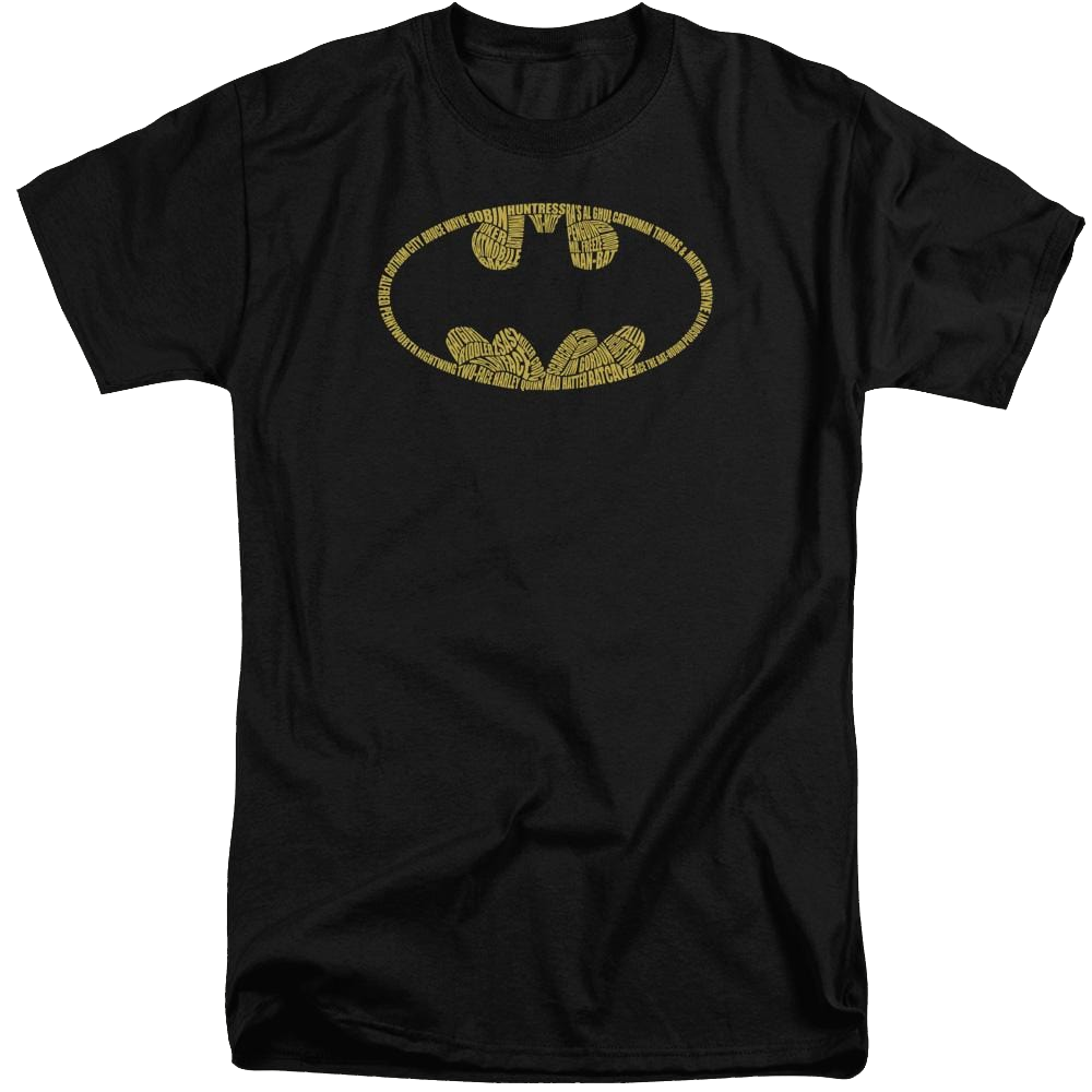 Batman Word Logo - Men's Tall Fit T-Shirt