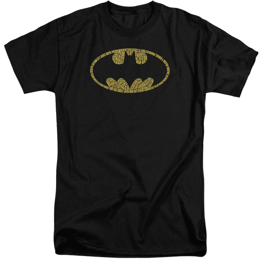Batman Word Logo - Men's Tall Fit T-Shirt