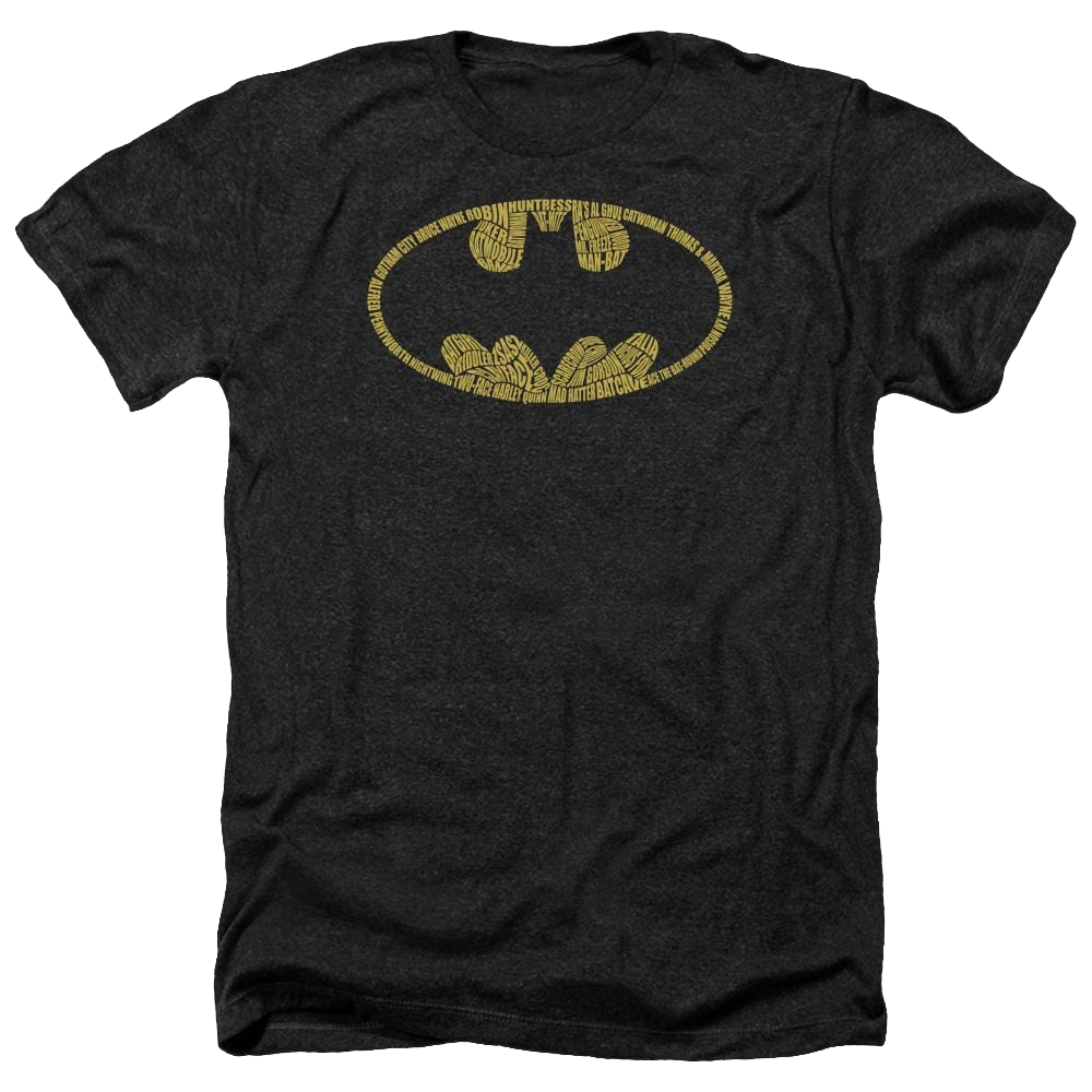 Batman Word Logo - Men's Heather T-Shirt