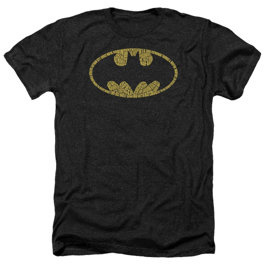 Batman Word Logo - Men's Heather T-Shirt